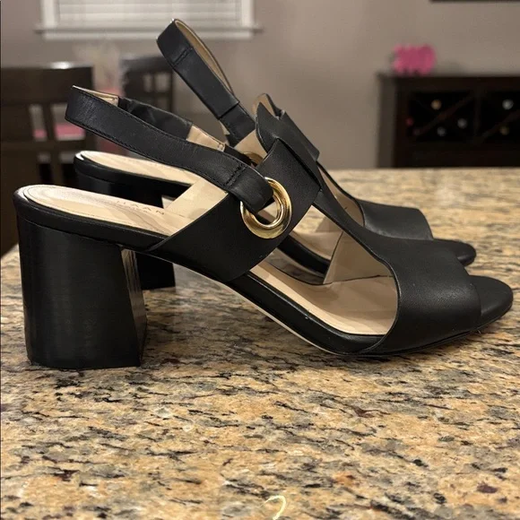 COLE HAAN Adele Grandseries Sling Back Leather Sandals SIZE 7.5 - Picture 5 of 8